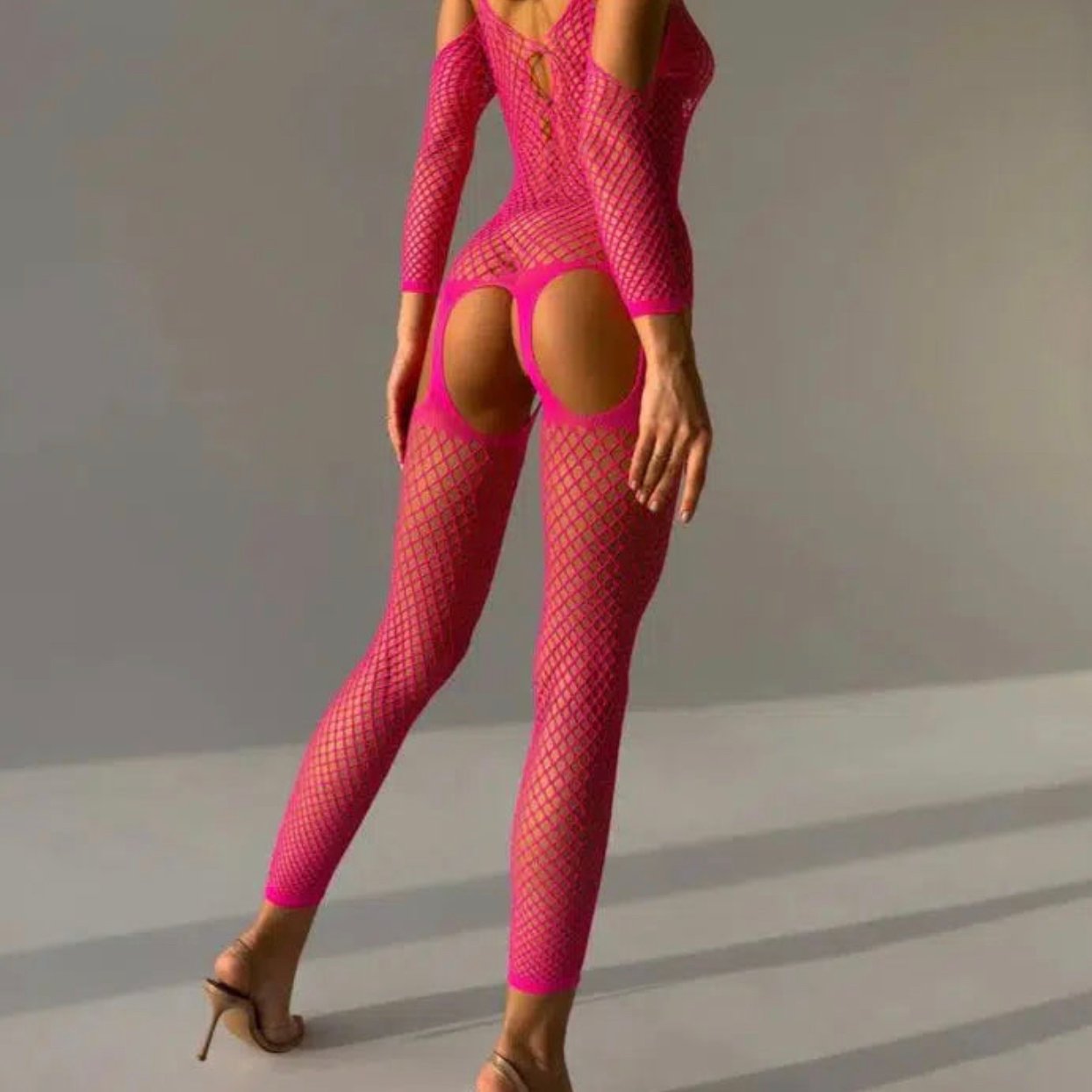 the radiant fishnet bodysuit